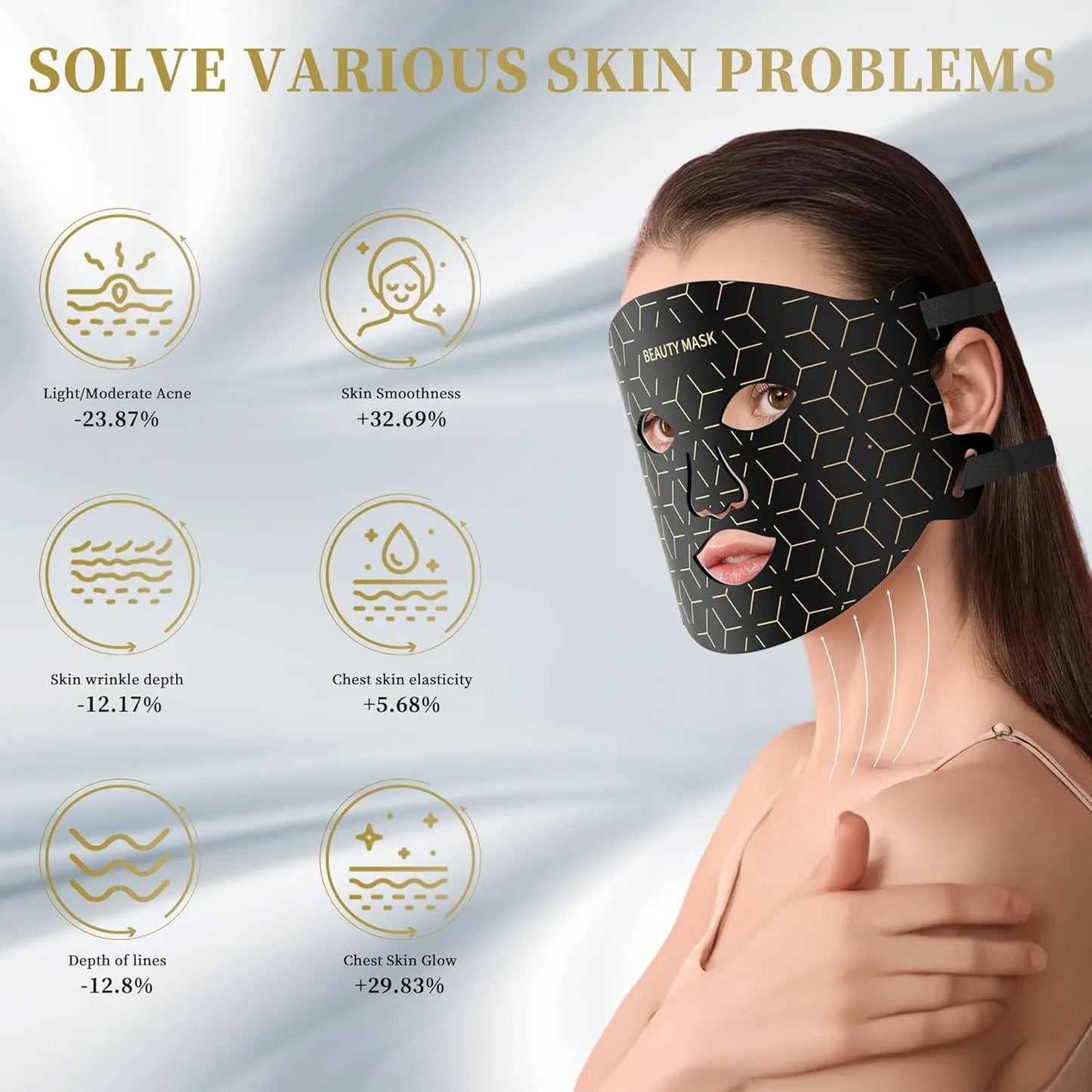 Red Light Mask - Set