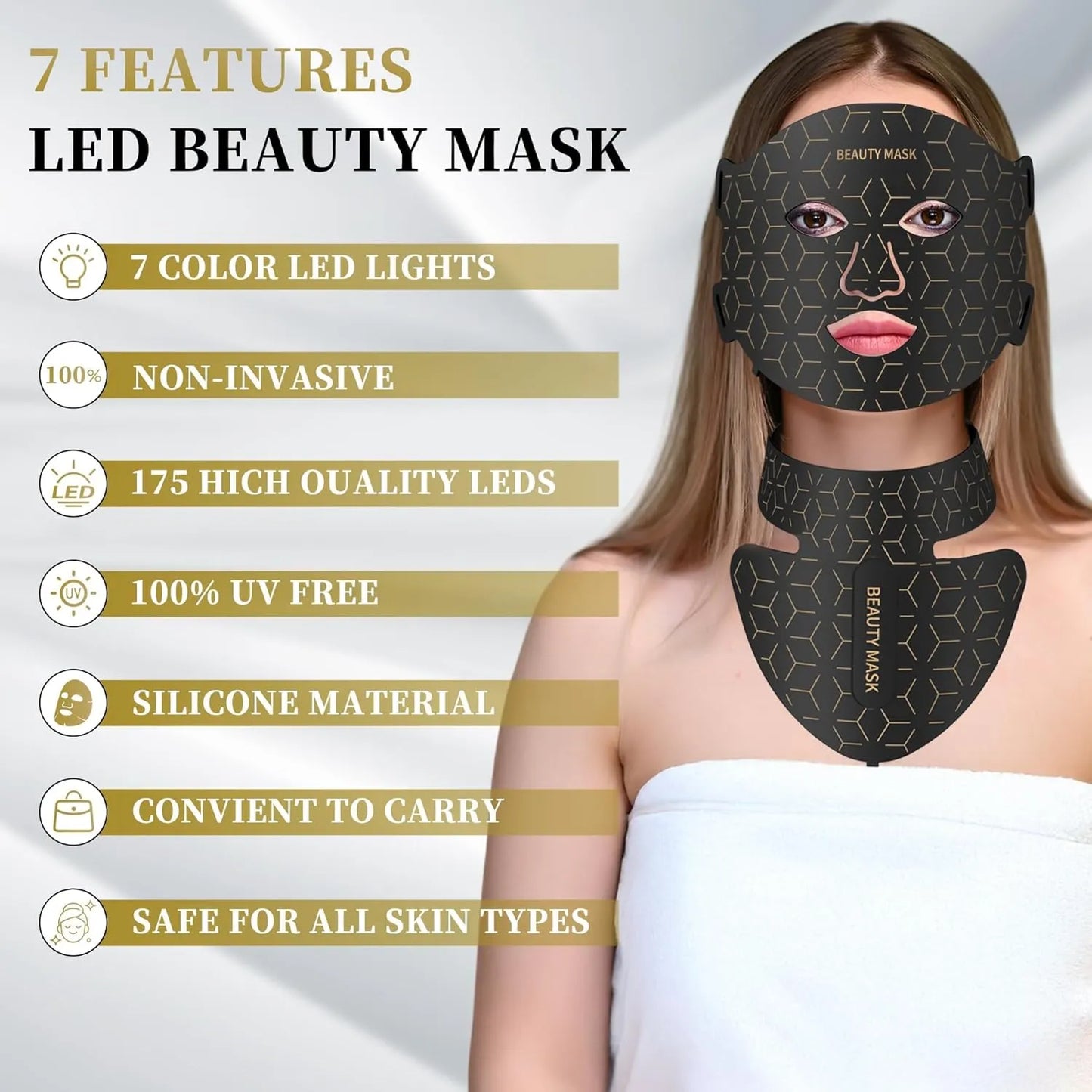 Red Light Mask - Set