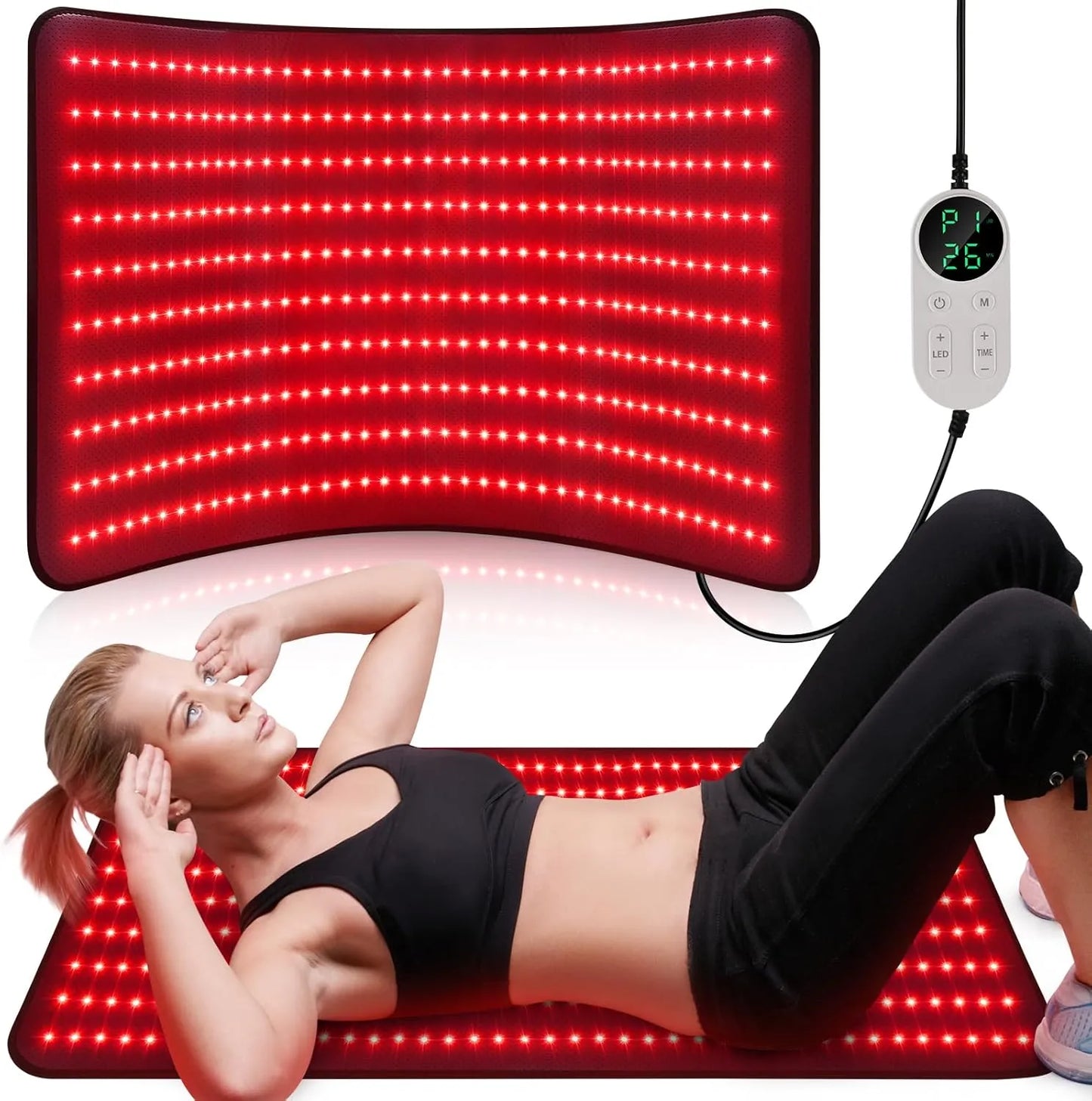 Red Light Mat - 400 LEDs (1200 Chips)
