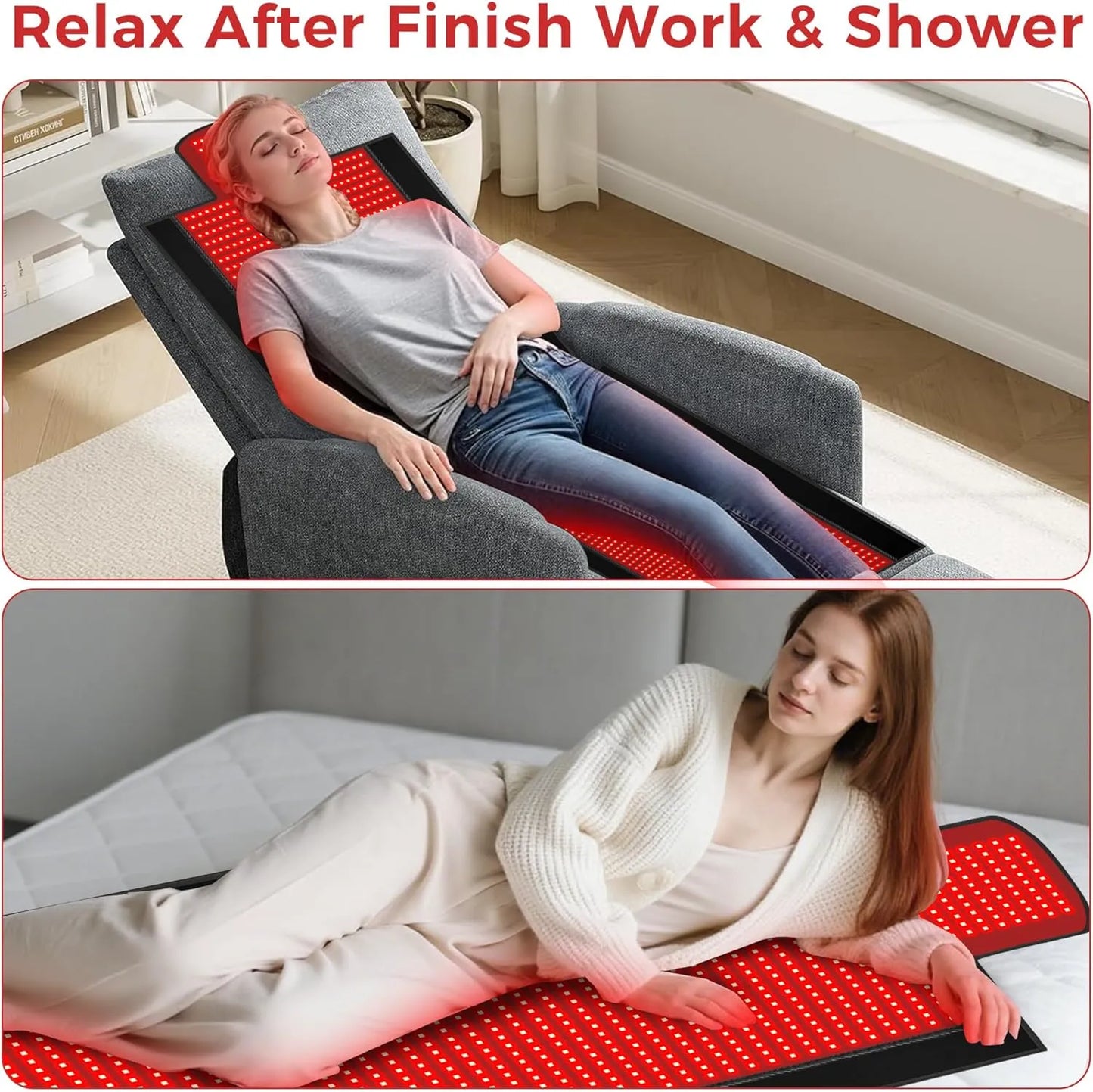 Red Light Mat - 1370 LEDs (4110 Chips)