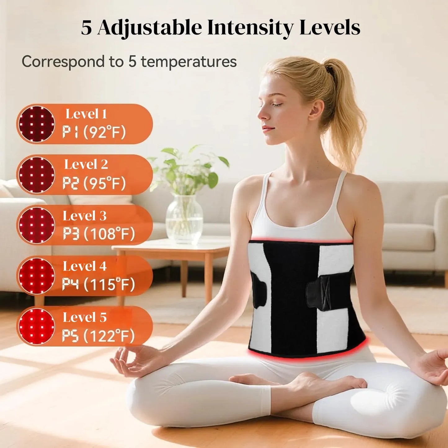 Red Light Belt - 242 LEDs (726 Chips)