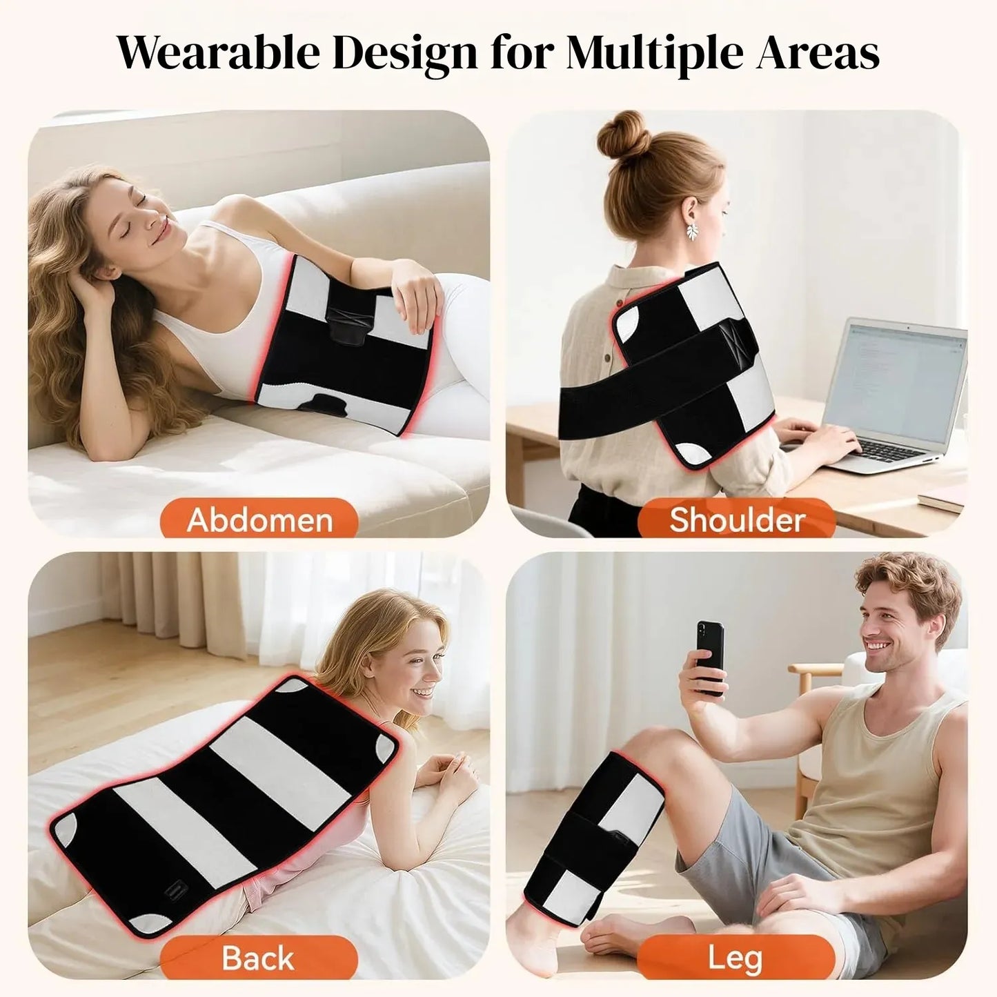 Red Light Belt - 242 LEDs (726 Chips)